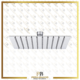 Krom Tepe Duş Başlığı | Şık ve Tazyikli Yağmurlama