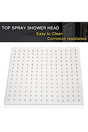 Duş Başlığı Yağmur Duşu Duş Başlığı Banyo Amatur, Duş, Lüks Duş Başlığı 12 Inç Yağmur Du