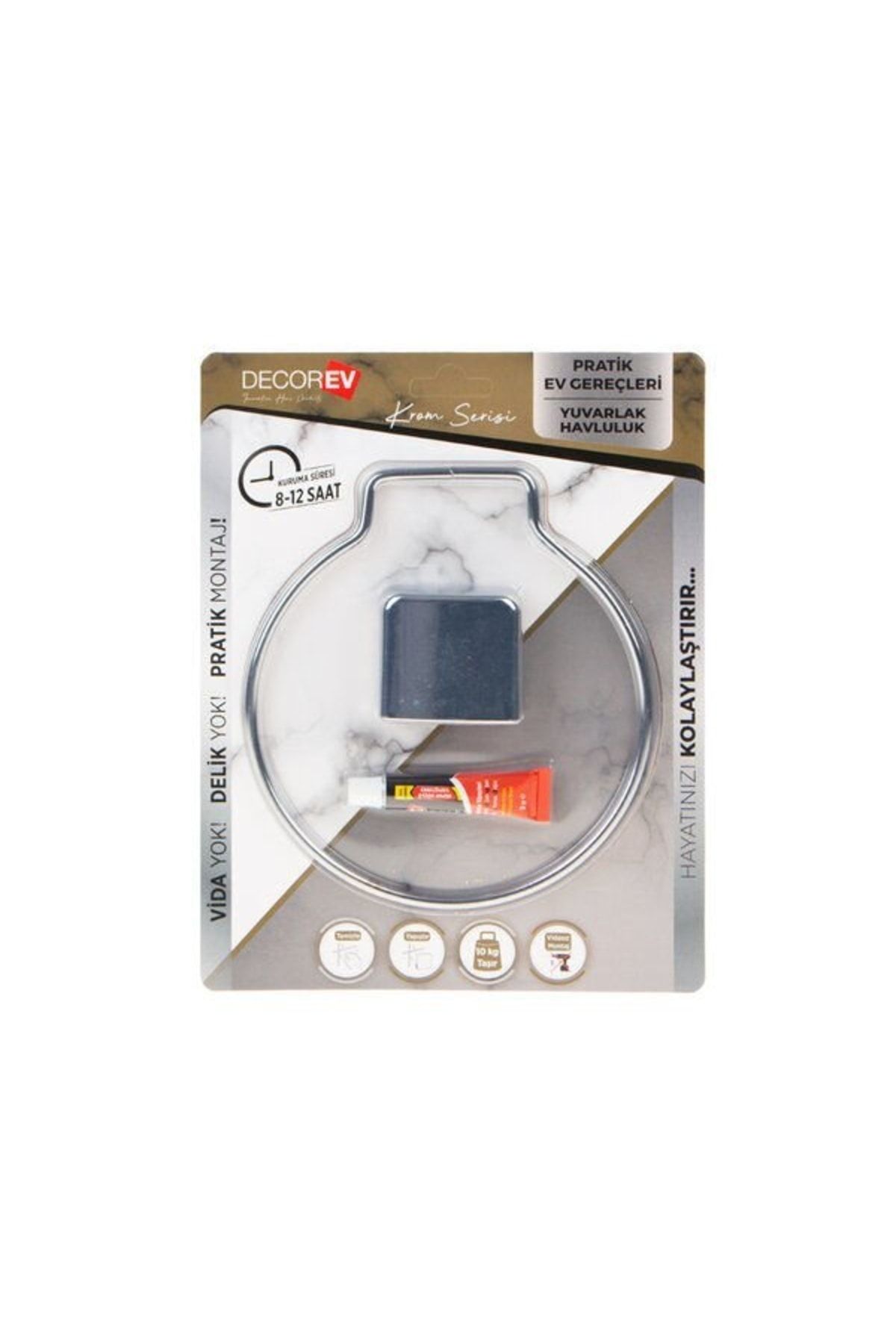 Decorev Diş Fırçalık Siyah Dc-5064 0645