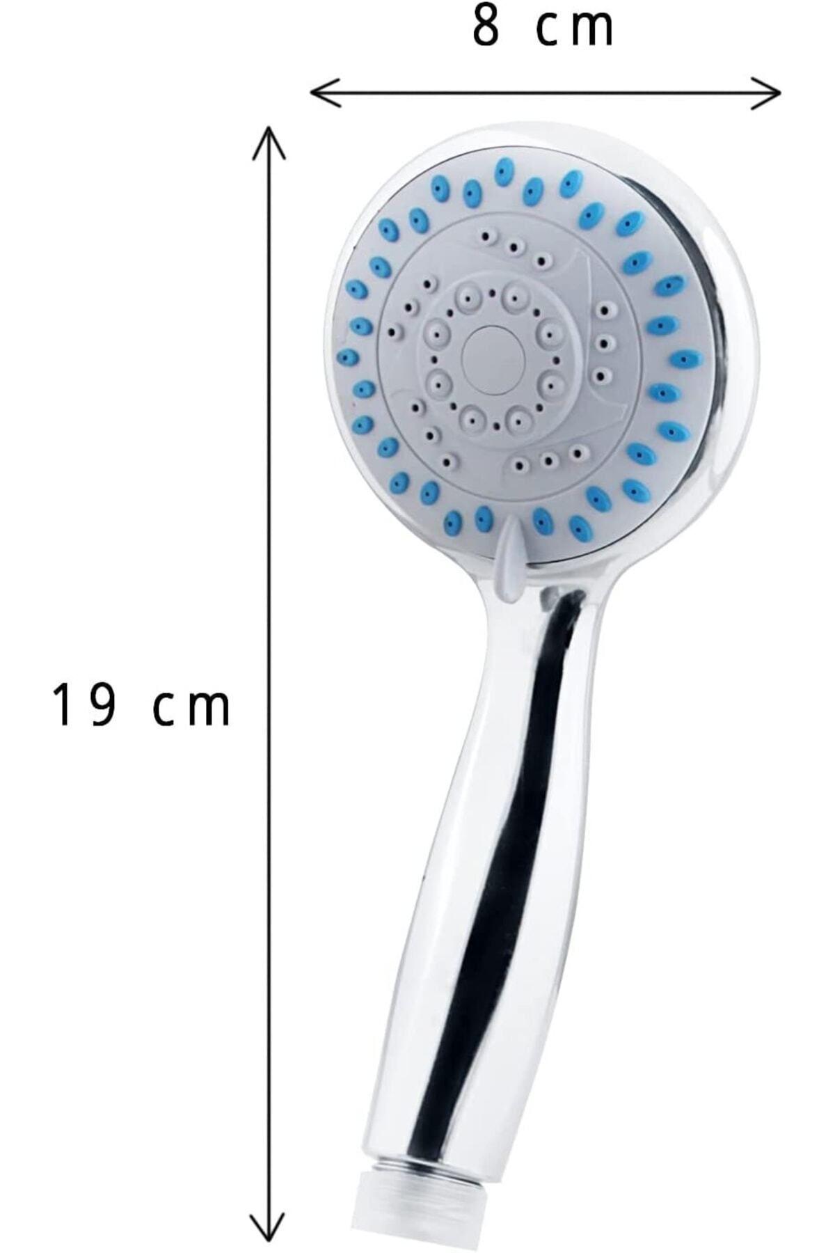 Kupp Bella 3 Fonksiyonlu El Duşu Duş Başlığı Banyo Dusu Tepe Duş Başlığı