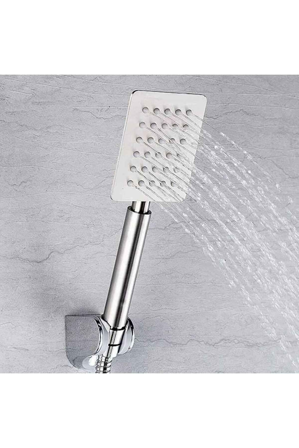 Paslanmaz 304 Çelik Duş Başlığı-darbeye Düşmeye Kırılmaya Dayanır-kirece Karşı Dirençli-kolay Montaj