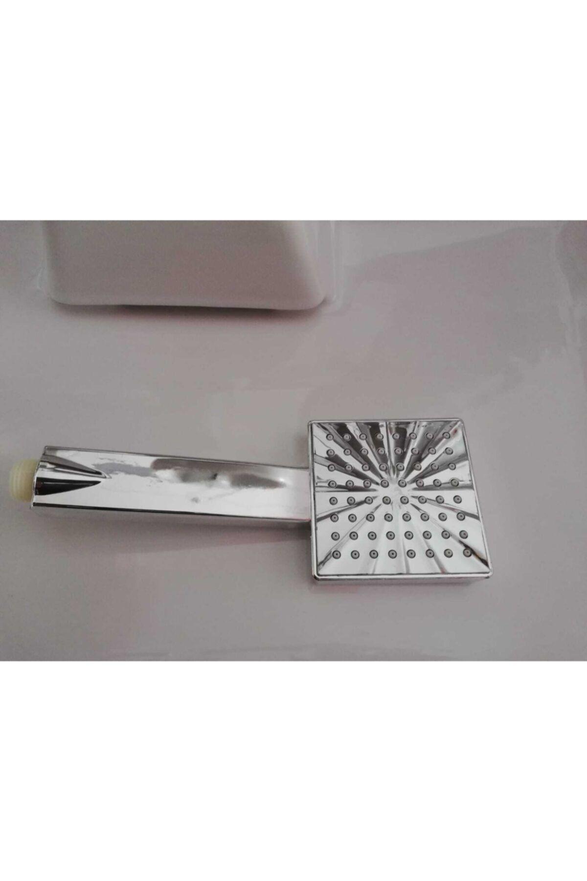 Krom Duş Başlığı Tepe ve El Duşu Spiral