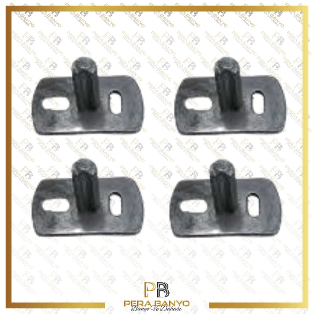 Banyo Aksesuar Montaj Parçası 4 Adet